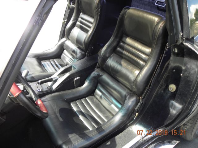 1981 Black Chevrolet Corvette Coupe