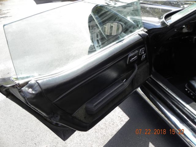 1981 Black Chevrolet Corvette Coupe