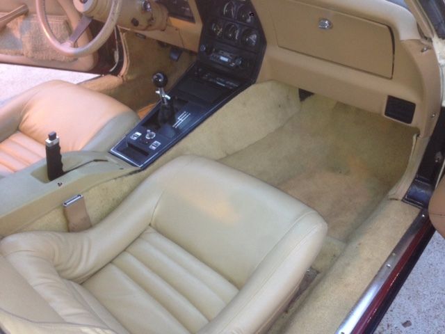1981 Two tone tan/brown Chevrolet Corvette Coupe