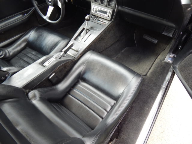 1981 Black Chevrolet Corvette Coupe