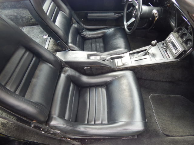 1981 Black Chevrolet Corvette Coupe