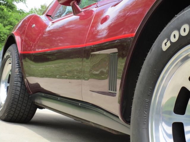 1981 Red Chevrolet Corvette Coupe
