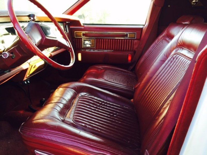 1981 White Cadillac Seville Coupe