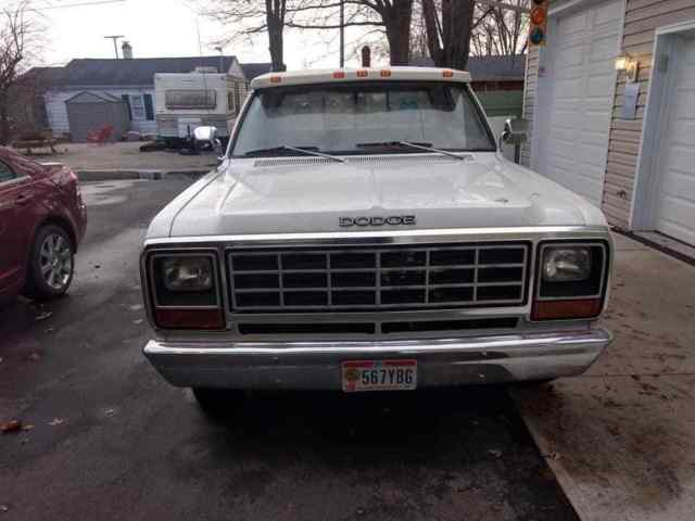 1981 White Dodge Other Pickups Standard Cab Pickup
