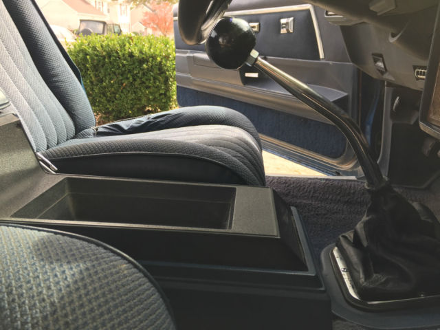 1981 Two Tone Silver and Blue Chevrolet El Camino 2 Door