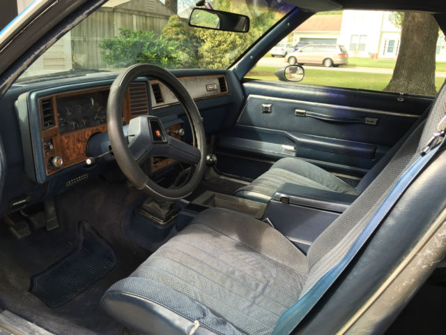1981 Two Tone Silver and Blue Chevrolet El Camino 2 Door