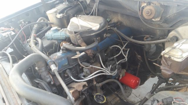 1981 Blue Ford F-100 Standard Cab Pickup