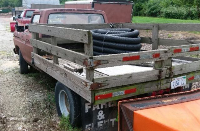 1978 Red Ford F-350 Coupe