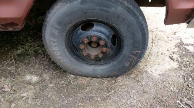 1978 Red Ford F-350 Coupe