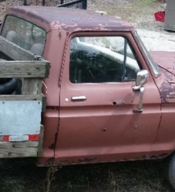 1978 Red Ford F-350 Coupe
