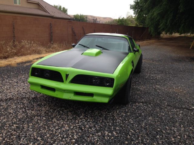 1981 Green Pontiac Firebird T-Top