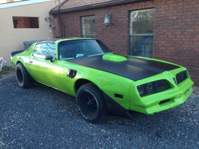 1981 Green Pontiac Firebird T-Top