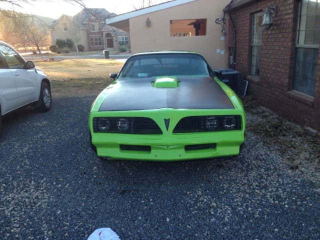 1981 Green Pontiac Firebird T-Top
