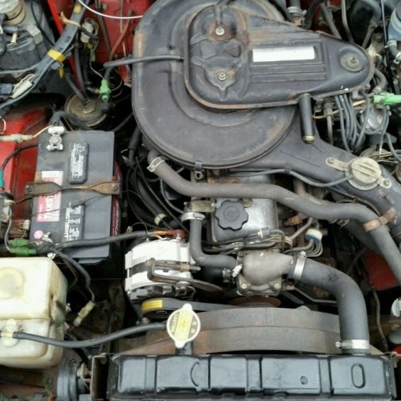 1981 Red Toyota Land Cruiser