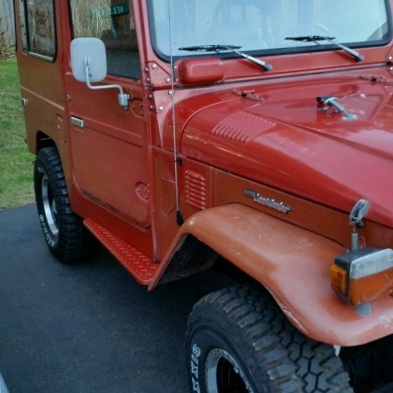 1981 Red Toyota Land Cruiser