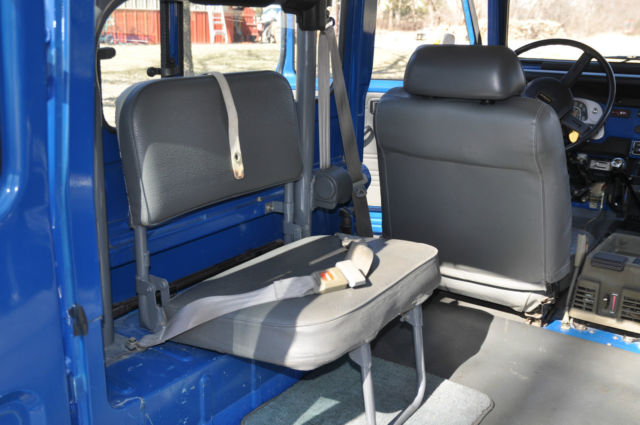 1981 Medium Blue Toyota Land Cruiser SUV