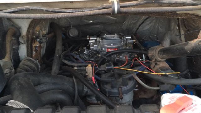 1981 White Ford E-Series Van Standard Passenger Van