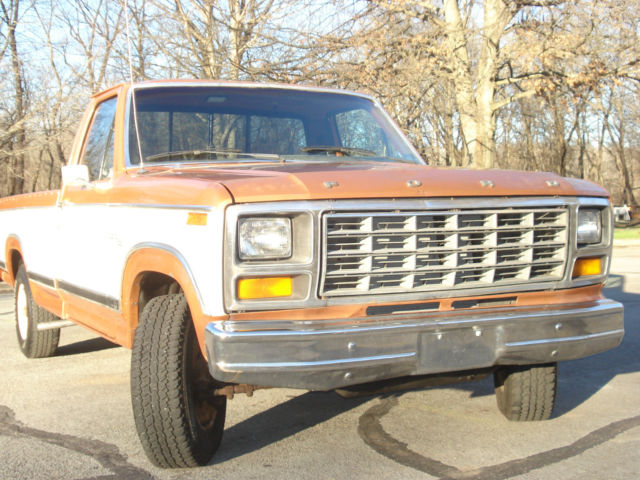 1981 Copper & Cream Ford F-100 Standard Cab Pickup