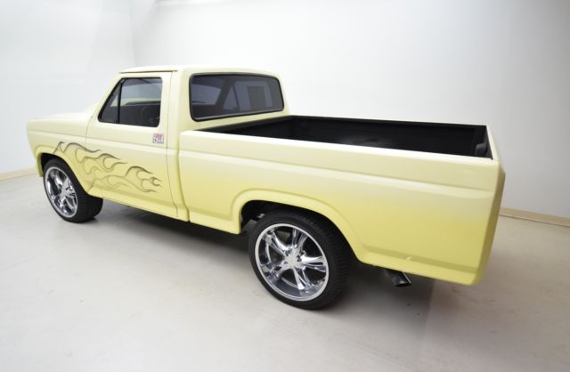 1981 Yellow Ford F-100 Pickup Truck