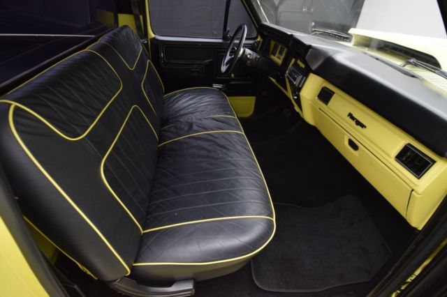 1981 Yellow Ford F-100 Pickup Truck