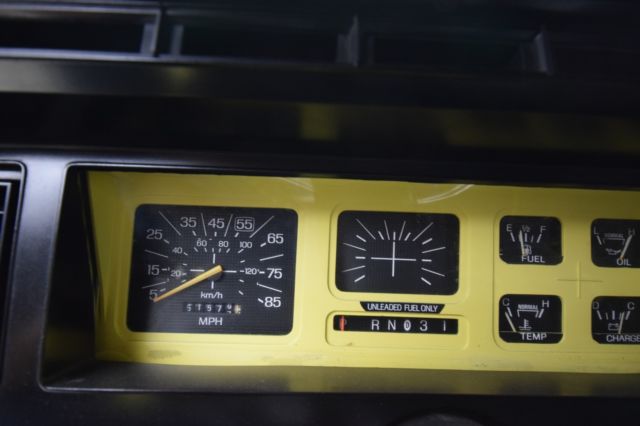 1981 Yellow Ford F-100 Pickup Truck