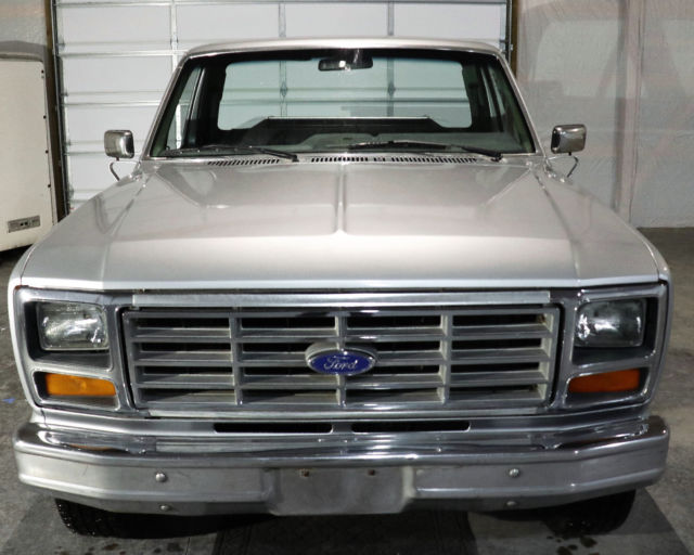 1981 Silver Ford F-150 Standard Cab Pickup