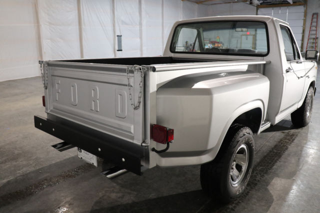 1981 Silver Ford F-150 Standard Cab Pickup