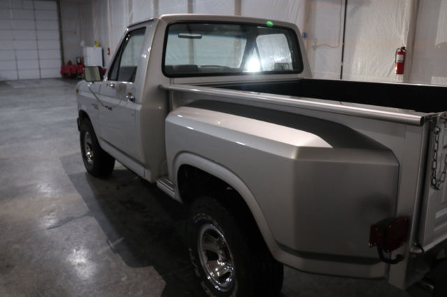 1981 Silver Ford F-150 Standard Cab Pickup