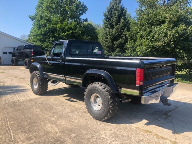 1981 Black Ford F-150 Standard Cab Pickup