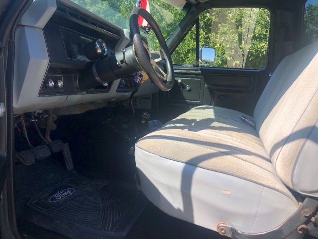 1981 Black Ford F-150 Standard Cab Pickup