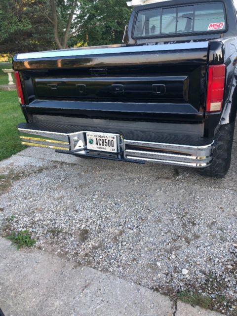 1981 Black Ford F-150 Standard Cab Pickup