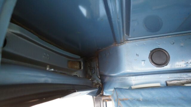 1981 Blue Ford F-150 reg cab