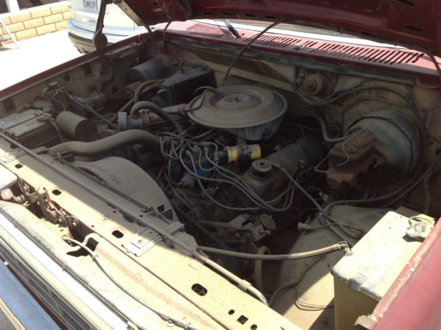 1981 Red Ford F-250 Regular Cab