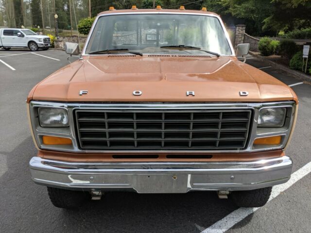 1981 CARAMEL Ford F-350 Standard Cab Pickup