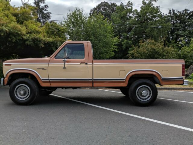 1981 CARAMEL Ford F-350 Standard Cab Pickup