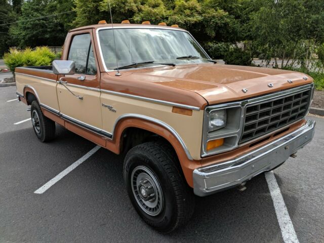 1981 CARAMEL Ford F-350 Standard Cab Pickup