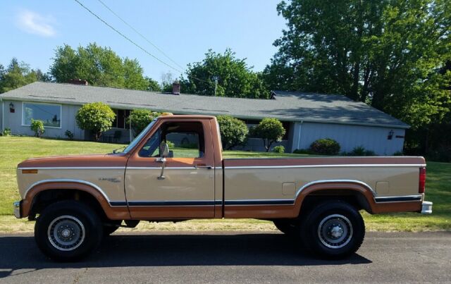 1981 Brown Ford F-350