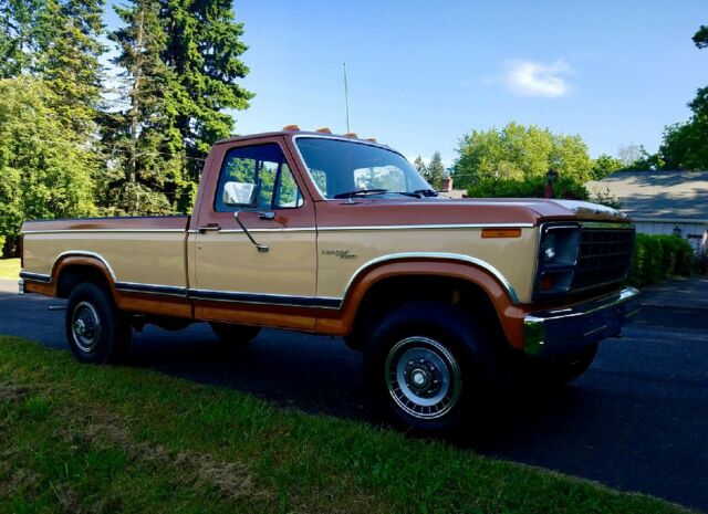 1981 Brown Ford F-350