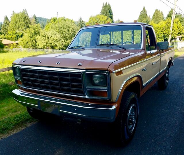 1981 Brown Ford F-350