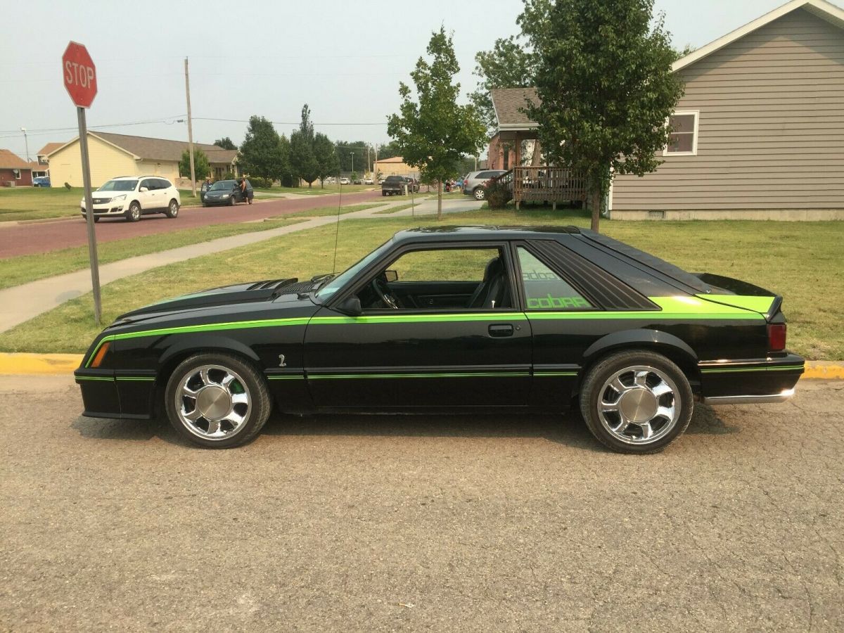 1981 Black Ford Mustang Fastback