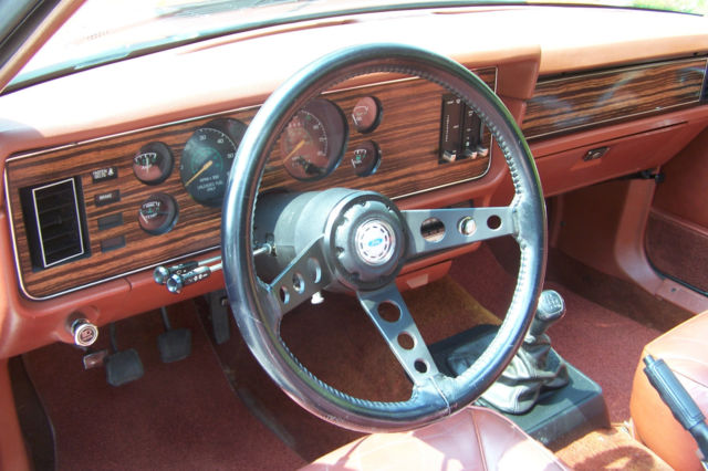 1981 Orange Ford Mustang Hatchback