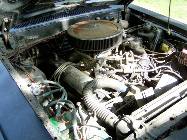 1981 flat black Ford Thunderbird