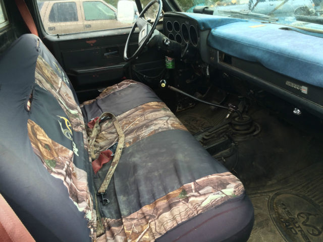 1981 Blue GMC Sierra 2500 Standard Cab Pickup