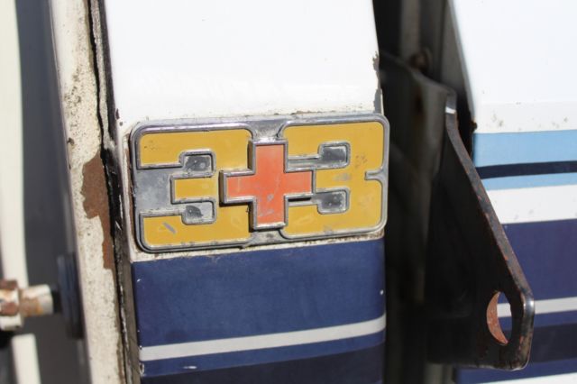 1981 WHITE GMC Sierra 3500 4 DOOR