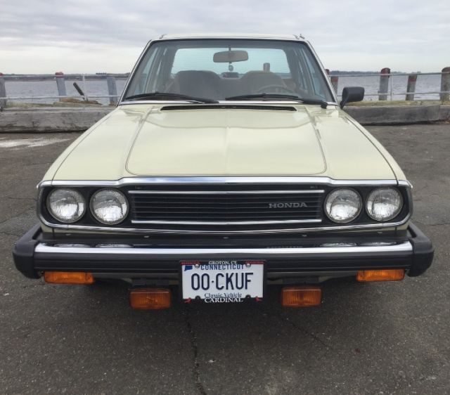 1981 Biege Honda Accord 4door