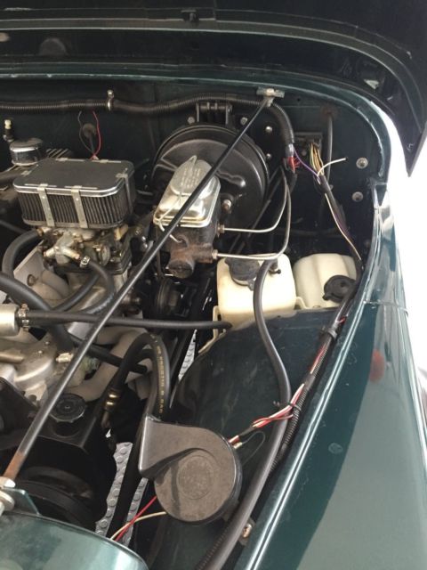 1981 Black Diamond Pearl (Green) Jeep CJ Removable soft top and sides