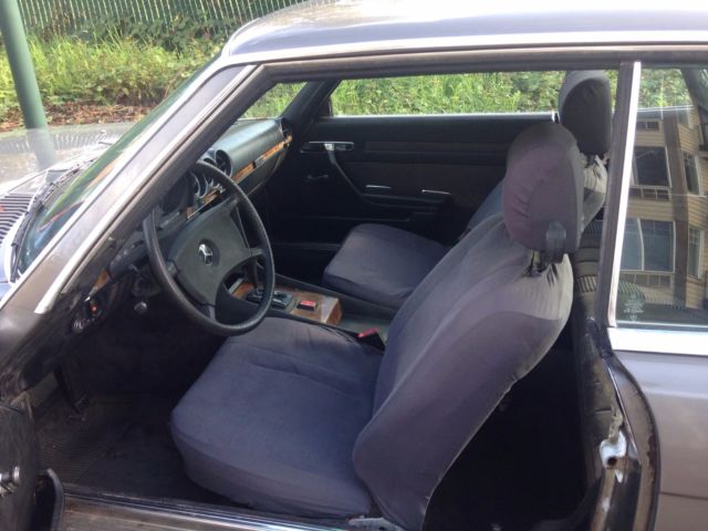 1981 Gray Mercedes-Benz SL-Class Coupe