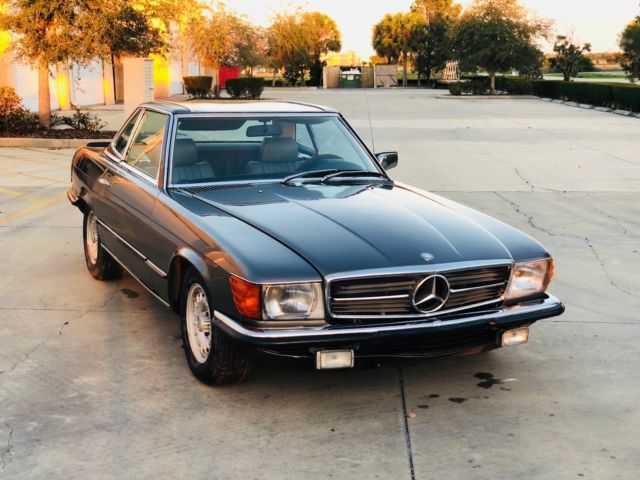 1981 Gray Mercedes-Benz SL-Class Convertible