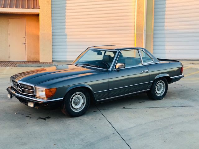 1981 Gray Mercedes-Benz SL-Class Convertible