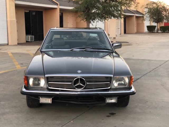1981 Gray Mercedes-Benz SL-Class Convertible